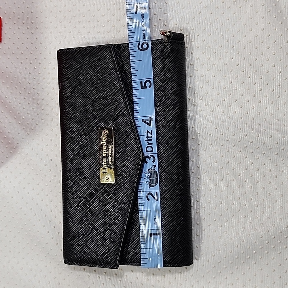 Kate Spade black Wallet Wristlet Saffiano Leather - Picture 7 of 9